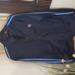 Athletic Works Men's Navy Blue Full Zip  Athletic Jacket - Unisex